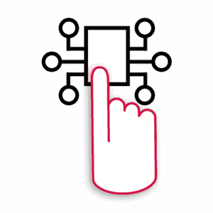 Digital technology icon