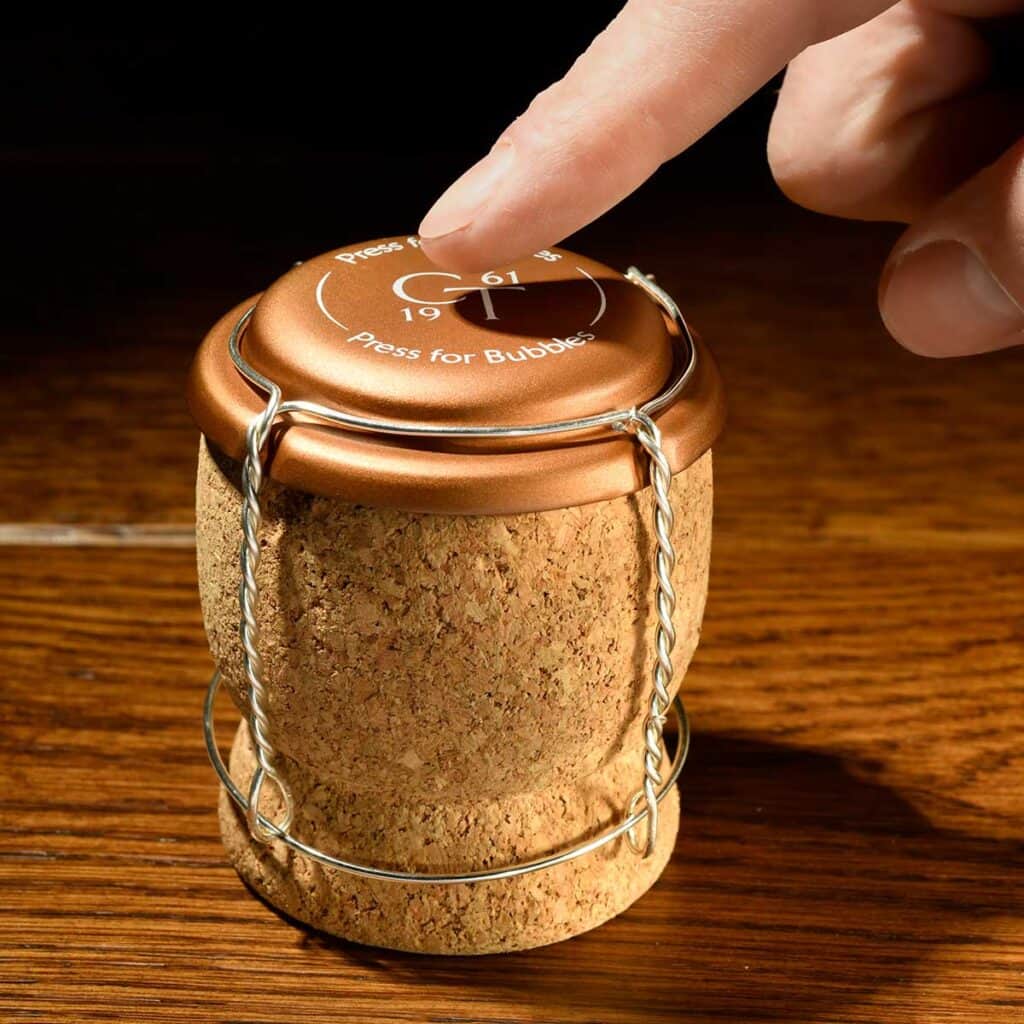 Luxury champagne call button for paging system