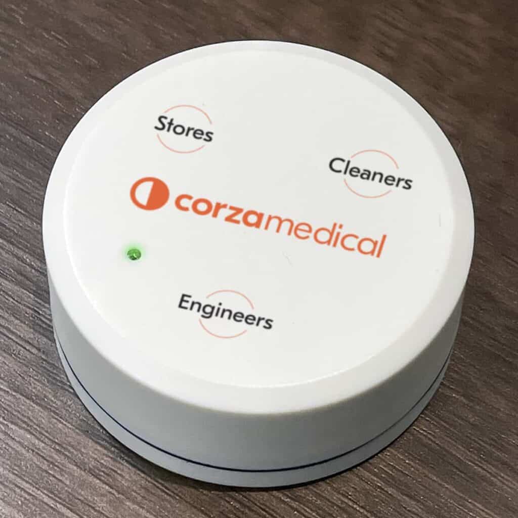 Corza Medical call button