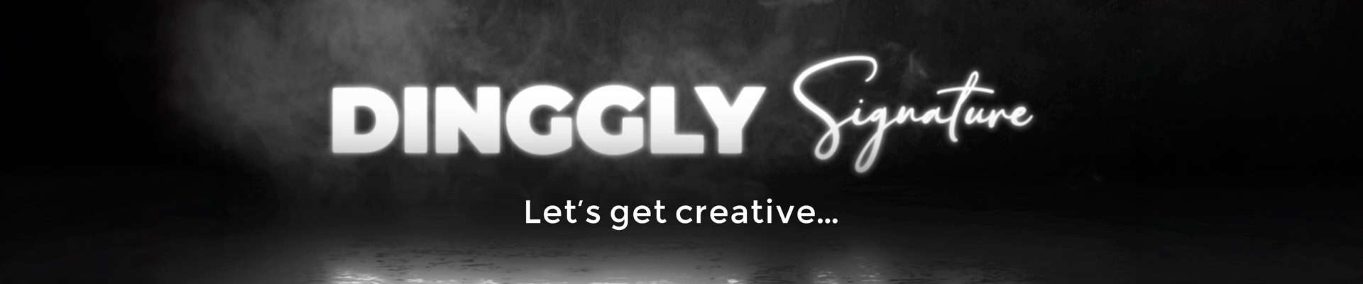 Dinggly Signature web banner