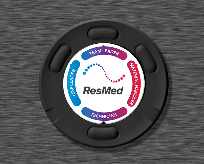 Resmed customised factory Splash call button