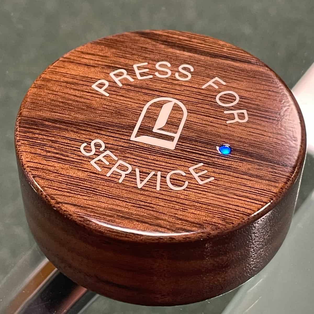 hotel call for service wifi button
