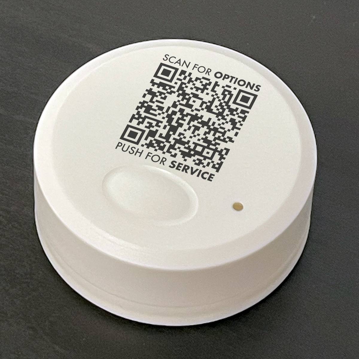 call button with qr code