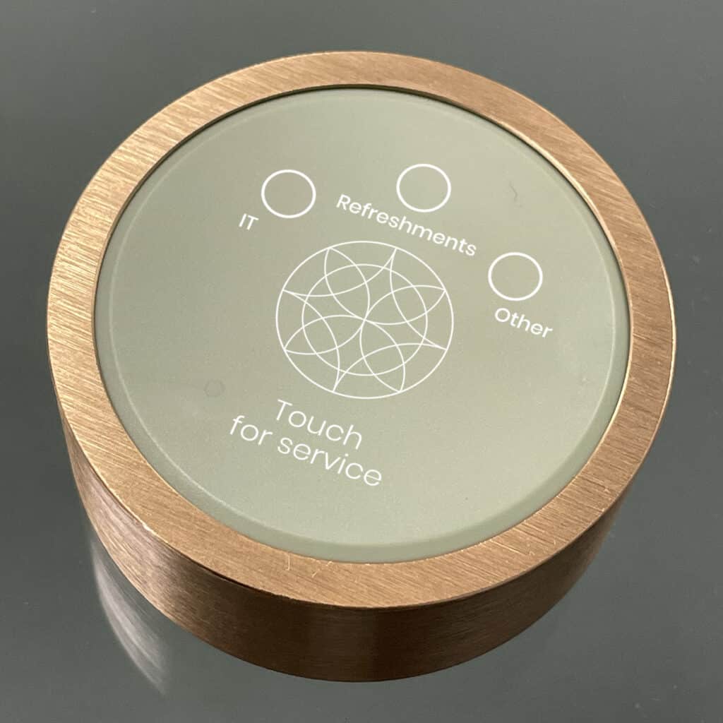 Meeting rooms and office call buttons | Dinggly